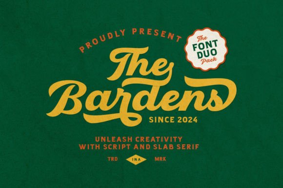 Bardens: A Font Duo with Vintage Soul for Modern Projects
