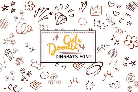 Cute Doodle: The Quirky Font That Brings Playful Energy to Your Work
