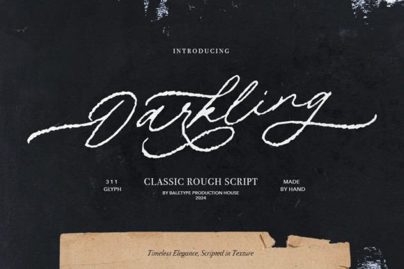 Darkling: A Font That Feels Like a Handwritten Note