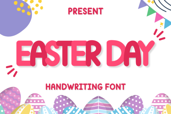 Easter Day Font: A Handwritten Touch for Authentic Designs