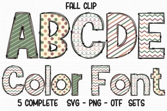 Fall Clip: The Festive Font for Your Autumn Projects