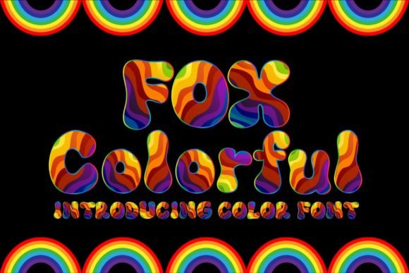 Fox Colorful: A Vibrant SVG Font for Modern Creators