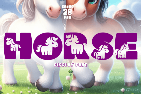 Horse: Where Elegance Meets Intrigue in Typography