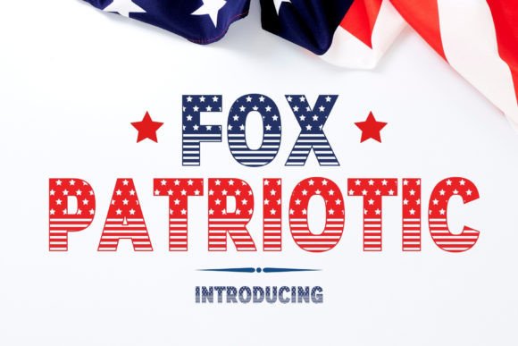 Infuse National Pride into Your Designs with Fox Patriotic