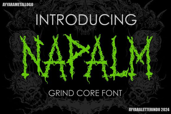 Napalm: Ignite Your Brand with This Unapologetic Metal Typeface