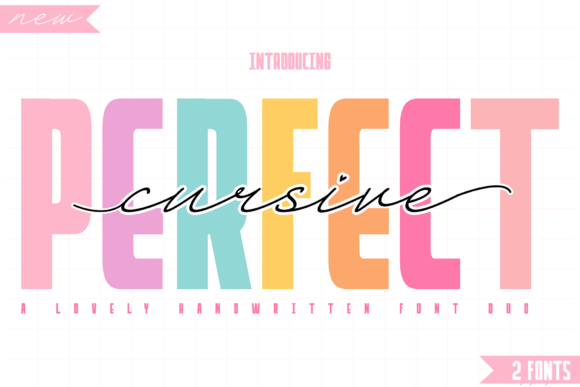 Perfect Cursive: Crafting a Visual Identity with Bold Contrast