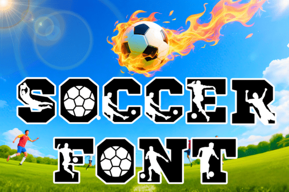 Soccer Font: Where Typography Meets the Energy of the Pitch