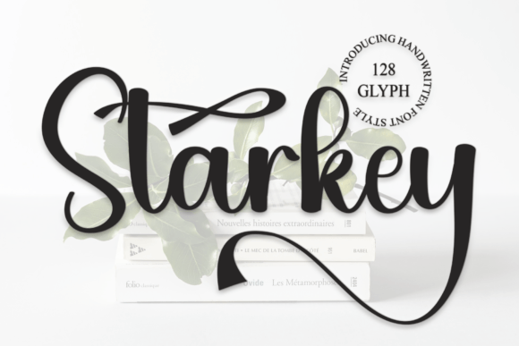 Starkey: The Handwritten Font That Feels Like a Warm Conversation