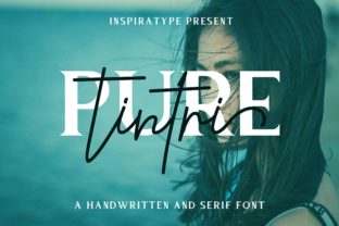 Tintri Pure Duo: A Handmade Font Pairing with Classic Poster Style