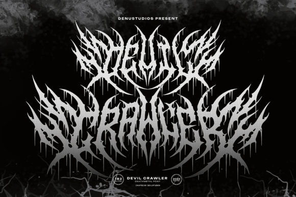 Unleashing the Beast: The Raw Power of Devil Crawler Typography