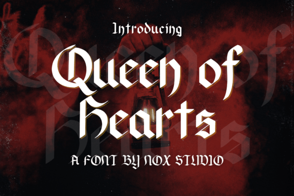 Unveiling Queen of Hearts: A Gothic Font with Timeless Elegance
