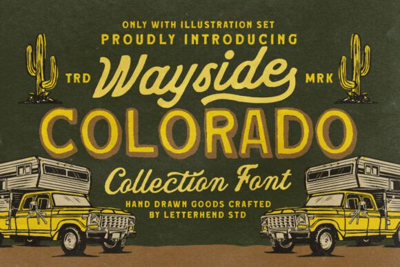 Wayside Colorado: A Typeface for Modern Vintage Branding
