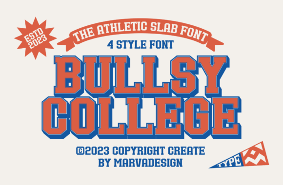 Why Bullsy College Is the Typeface Your Sports Brand Needs